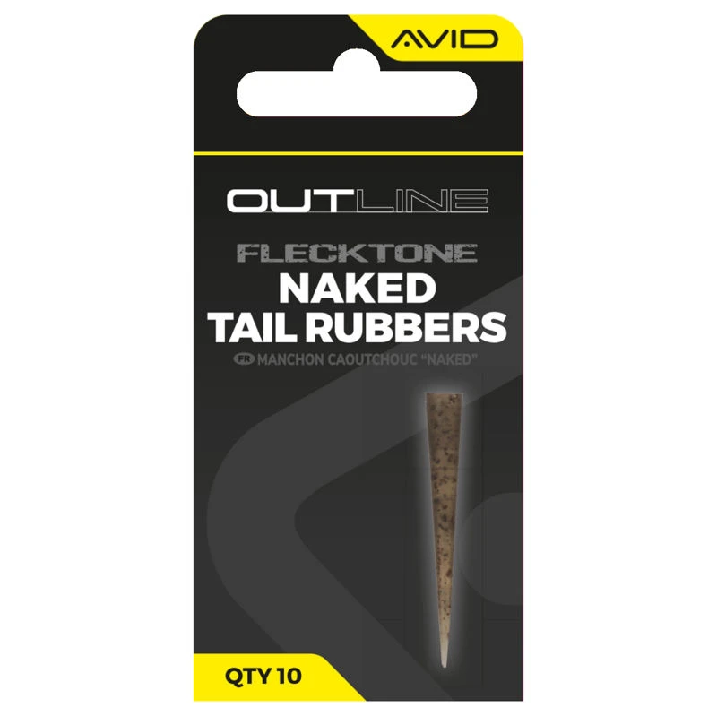 Avid Carp Flecktone Naked Tail Rubbers